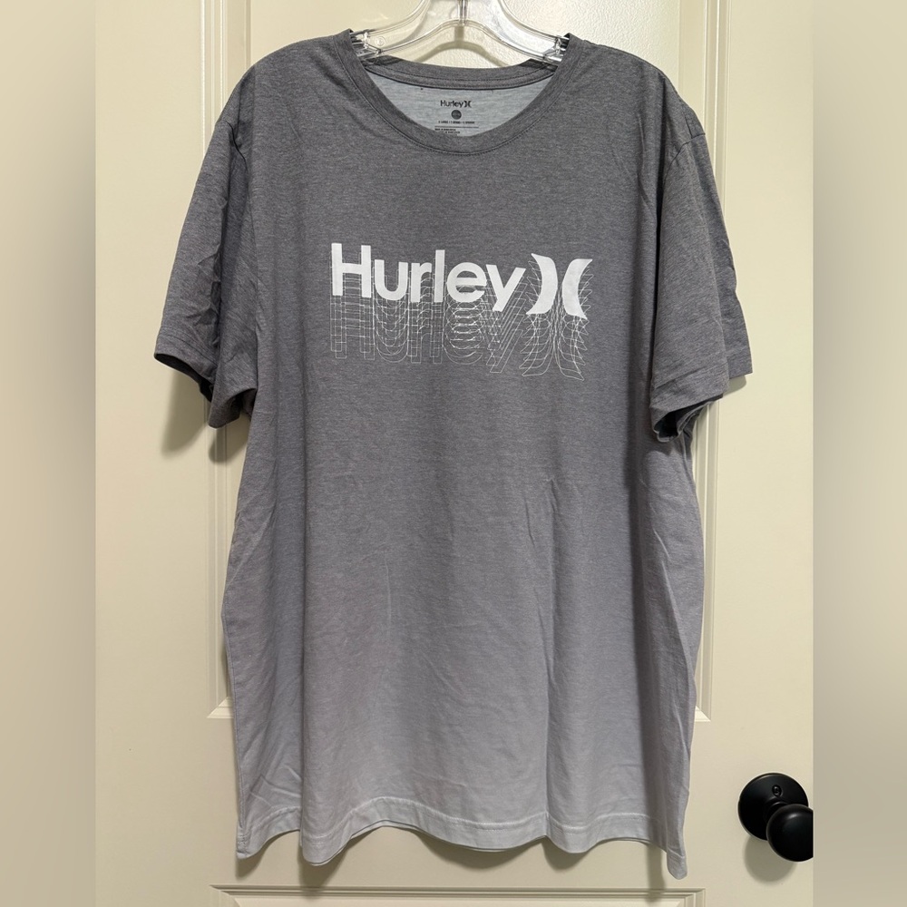 Hurley Gradient Gray Men's T-Shirt